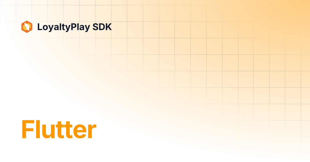 Flutter | myChips SDK